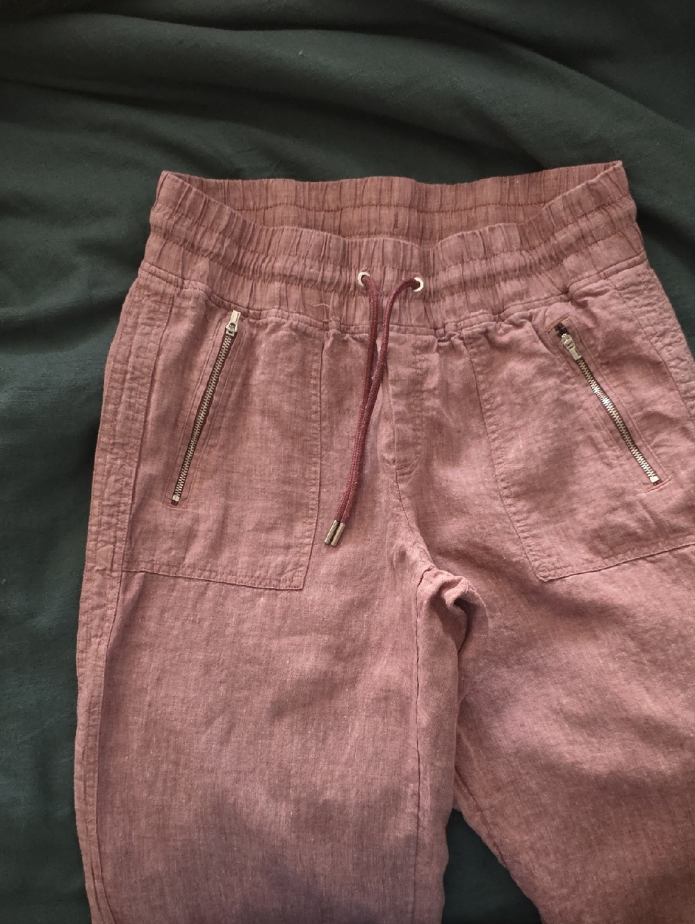 Athleta Dusty Rose Elastic Waist Joggers